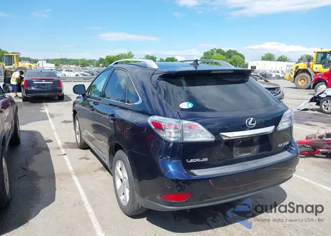 2010 Lexus Rx 350 z USA, uszkodzony, nr VIN 2T2BK1BA9AC069884